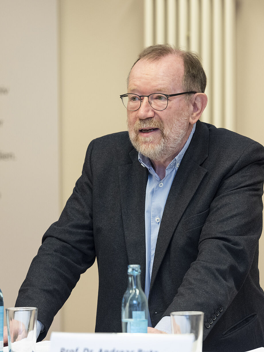 Prof. Dr. Joseph Matzerath von der Professur für Sächsische Landesgeschichte an der TU Dresden