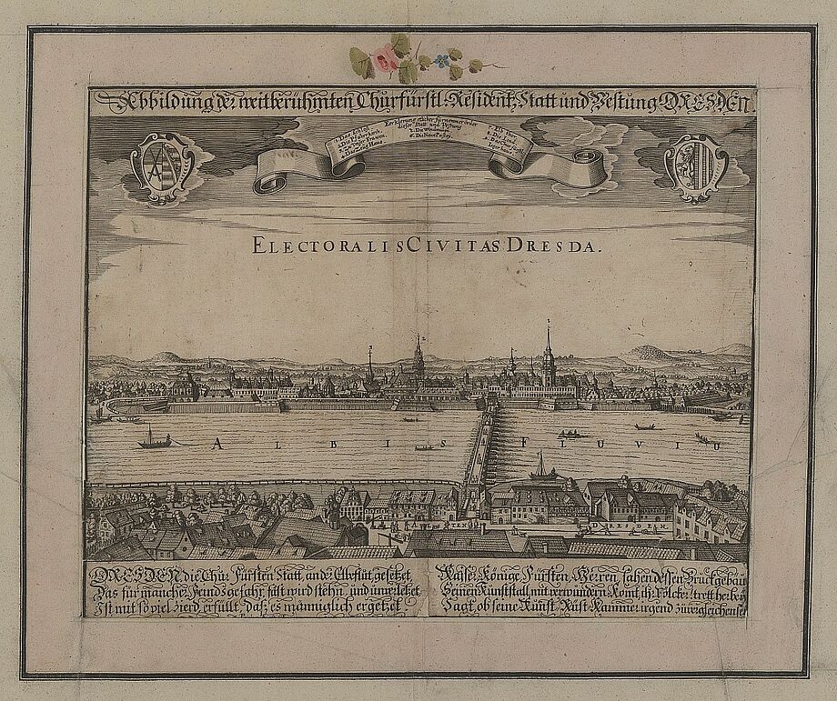 Abbildung der kurfürstlichen Residenzstadt und Festung Dresden, 1679