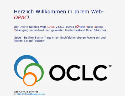 Web-OPAC LFS