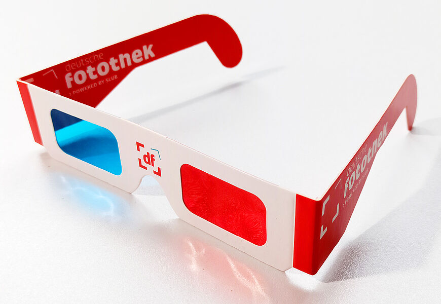 Rot-Cyan-Anaglyphenbrille 