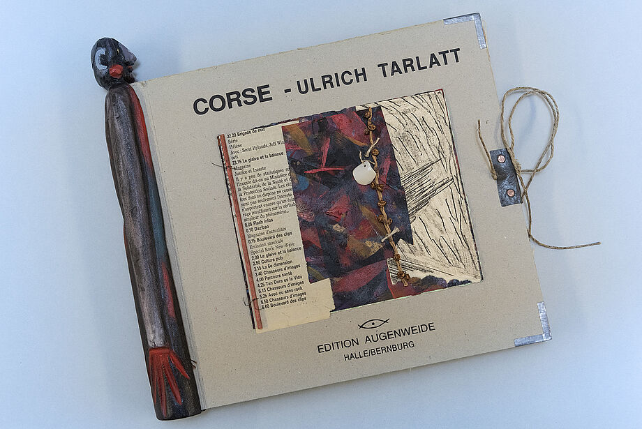 Corse, Künstlerbuch von Ulrich Tarlatt, erschienen in der edition augenweide, 1991, Sign. 1.G.4.128