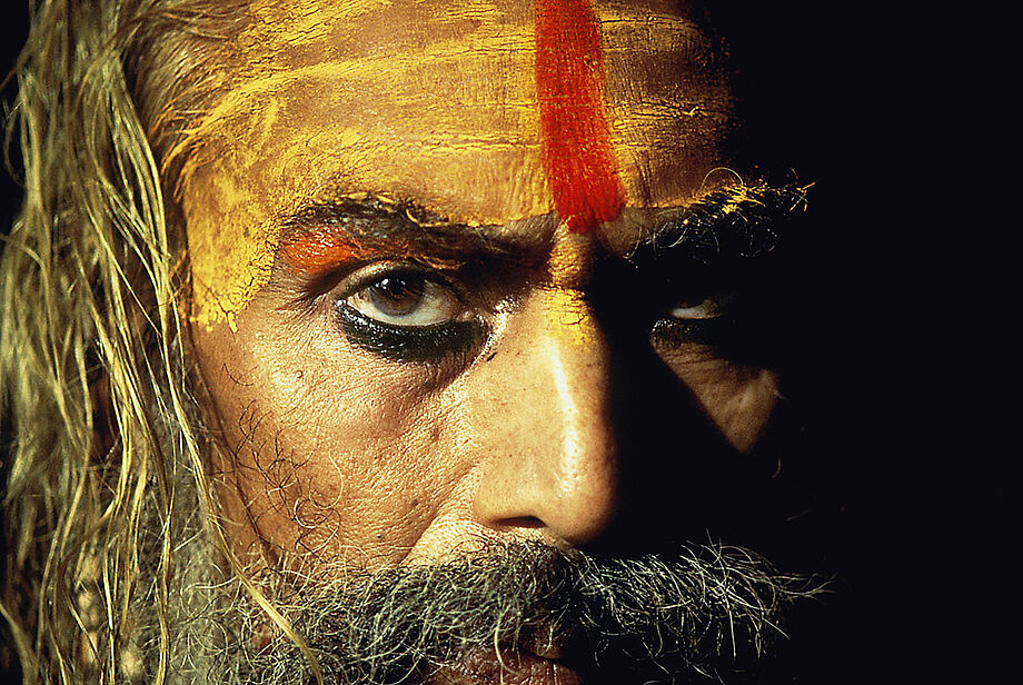 Erwin Fieger: Heiliger Mann, Indien, 1979 © Deutsche Fotothek/ Erwin Fieger